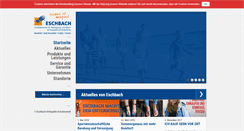 Desktop Screenshot of myeschbach.de